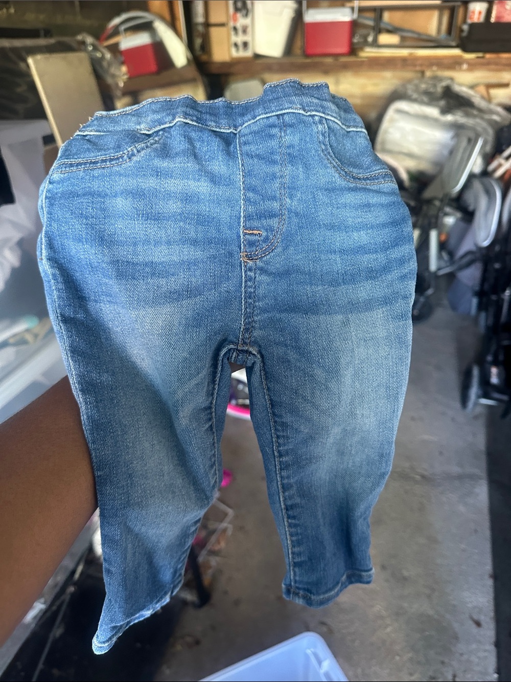 Polo by Ralph Lauren Girls Skinny Blue Jeans